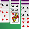 Solitaire v9, free cards game in flash on FlashGames.BambouSoft.com