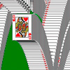Solitario, jeu de cartes gratuit en flash sur BambouSoft.com