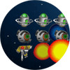Space Invaders V2, free arcade game in flash on FlashGames.BambouSoft.com
