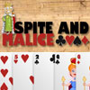 Spite and Malice, free cards game in flash on FlashGames.BambouSoft.com
