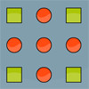 SquareCircleSquare, free puzzle game in flash on FlashGames.BambouSoft.com