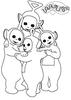Teletubbies -1, free colouring game in flash on FlashGames.BambouSoft.com