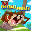 Taz' Football Frenzy, jeu de sport gratuit en flash sur BambouSoft.com