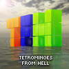 Tetrominoes from Hell, free arcade game in flash on FlashGames.BambouSoft.com