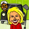 Tiger Woods Car Crash, jeu de dfoulement gratuit en flash sur BambouSoft.com
