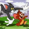 Tom and Jerry Jigsaw Puzzle, free cartoons jigsaw in flash on FlashGames.BambouSoft.com