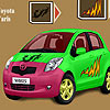 Toyota Yaris Car Coloring, free boy game in flash on FlashGames.BambouSoft.com