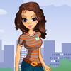 Trendy Jeans Girl, free dress up game in flash on FlashGames.BambouSoft.com
