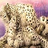 Two leopards puzzle, free animal jigsaw in flash on FlashGames.BambouSoft.com