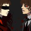 Vampire Couple Halloween Dress Up Game, free dress up game in flash on FlashGames.BambouSoft.com