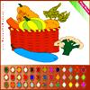 Vegetable Basket, jeu de coloriage gratuit en flash sur BambouSoft.com