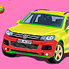 Voiture Volkswagen Touareg, jeu de garon gratuit en flash sur BambouSoft.com