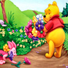 Winnie The Pooh Jigsaw Puzzle 2, free cartoons jigsaw in flash on FlashGames.BambouSoft.com