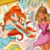 Winx Club Disorder, free cartoons jigsaw in flash on FlashGames.BambouSoft.com