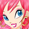 Winx Club Makeup, free beauty game in flash on FlashGames.BambouSoft.com