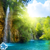Waterfalls In Forest, free jigsaw puzzle in flash on FlashGames.BambouSoft.com