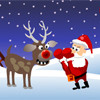 Action game What happens when the reindeer