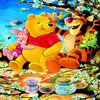Winnie the Pooh 2 Jigsaw Puzzle, free cartoons jigsaw in flash on FlashGames.BambouSoft.com