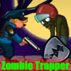 Zombie Trapper, jeu de tir gratuit en flash sur BambouSoft.com